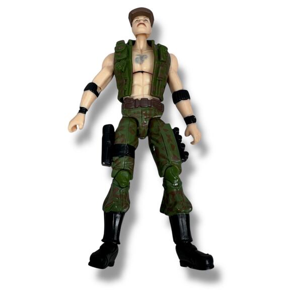 GI Joe 25th Anniversary V19 Gung-Ho Real American Hero Action Figure 4" 2008 - Picture 1 of 9